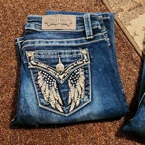 Miss me jeans like new!